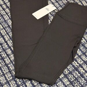 ALO Yoga Black Airbrush High-Waist Bootcut Legging